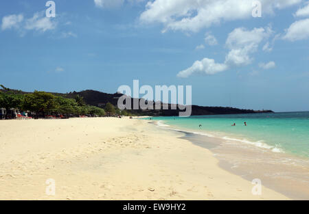 Grand Anse Strand in Grenada Stockfoto