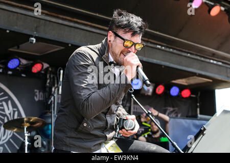 Charlotte, North Carolina, USA. 20. Juni 2015. StarSet führt im Rahmen des Festivals 2015 Carolina Rebellion auf dem Charlotte Motor Speedway in Charlotte, North Carolina. Bildnachweis: Andy Martin Jr./ZUMA Draht/Alamy Live-Nachrichten Stockfoto