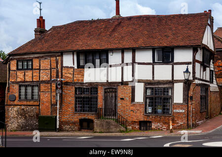 Historische Gebäude, Ditchling, Sussex, UK Stockfoto