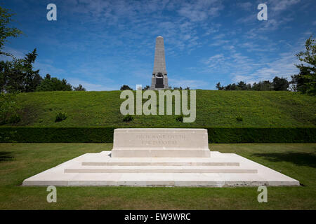 Australische Denkmal am Buttes Friedhof neben dem Polygon Holz in der Nähe von Ypern an der Westfront. Stockfoto