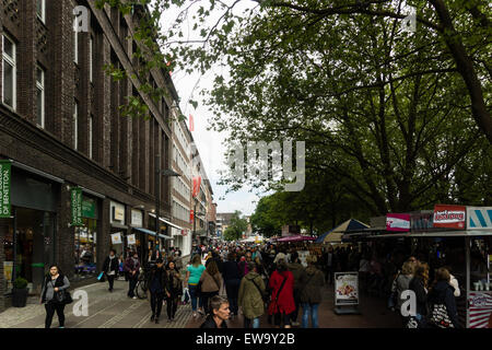 Kiel, Deutschland. 20. Juni 2015. Impressionen vom ersten Tag der Kieler Woche 2015 Credit: Björn Deutschmann/Alamy Live News Stockfoto