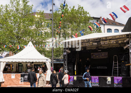 Kiel, Deutschland. 20. Juni 2015. Impressionen vom ersten Tag der Kieler Woche 2015 Credit: Björn Deutschmann/Alamy Live News Stockfoto