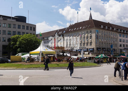 Kiel, Deutschland. 20. Juni 2015. Impressionen vom ersten Tag der Kieler Woche 2015 Credit: Björn Deutschmann/Alamy Live News Stockfoto