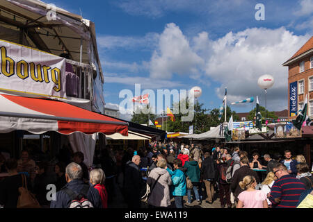 Kiel, Deutschland. 20. Juni 2015. Impressionen vom ersten Tag der Kieler Woche 2015 Credit: Björn Deutschmann/Alamy Live News Stockfoto