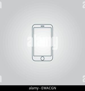 Mobile Mini-Tablet-Symbol Stock Vektor