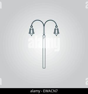 Laterne-Symbol. Stock Vektor