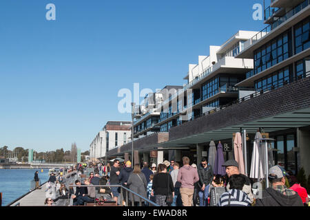 Kingston Foreshore Neubaugebiet in Canberra Stockfoto