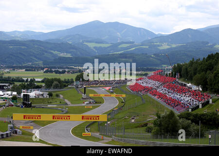 Spielberg, Österreich. 21. Juni 2015. Motorsport: FIA Formula One World Championship 2015, Grand Prix von Österreich, allgemeine Anzeigen Credit: Dpa picture-Alliance/Alamy Live News Stockfoto