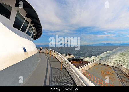 BC Überfahrt Howe Sound, Britisch-Kolumbien Stockfoto