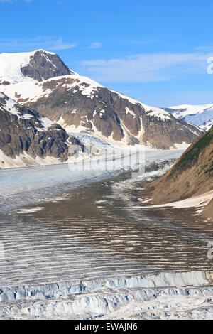 Salmon Glacier, Stewart, Britisch-Kolumbien Stockfoto