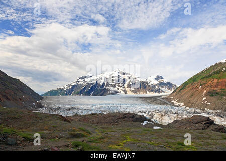 Nördlichen Arm der Salmon Glacier, Stewart, Britisch-Kolumbien Stockfoto