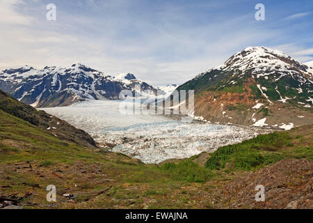 Salmon Glacier, Stewart, Britisch-Kolumbien Stockfoto
