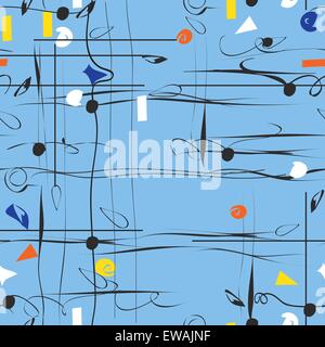 Linien und Formen Stock Vektor