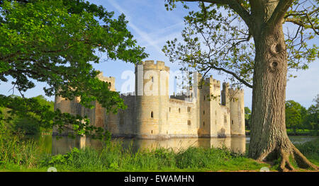 Bodiam Castle, East Sussex, England, GB, UK Stockfoto
