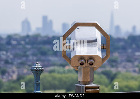 Luftaufnahme von London aus dem Alexandra Palace, London England Vereinigtes Königreich UK Stockfoto