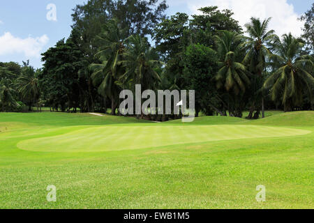 Golfplatz im Constance Lemuria Resort. Stockfoto