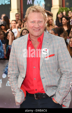 21. Juni 2015 - Toronto, Ontario, Kanada - STEVE ANTHONY kommt bei den 2015 MuchMusic Video Awards am MuchMusic HQ am 21. Juni 2015 in Toronto, Kanada. (Kredit-Bild: © Igor Vidyashev/ZUMA Draht) Stockfoto