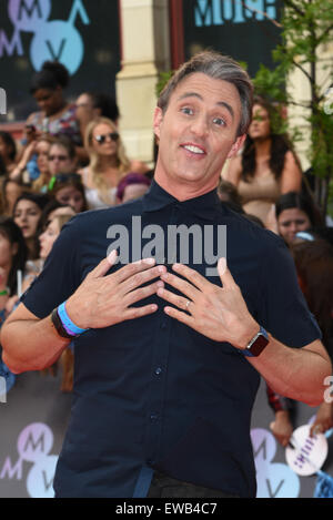 21. Juni 2015 - Toronto, Ontario, Kanada - BEN MULRONEY kommt bei den 2015 MuchMusic Video Awards am MuchMusic HQ am 21. Juni 2015 in Toronto, Kanada. (Kredit-Bild: © Igor Vidyashev/ZUMA Draht) Stockfoto