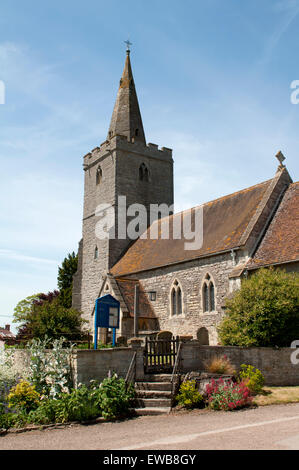 St. James Church, Staunton, in der Nähe von Tewkesbury, Gloucestershire, England, UK Stockfoto