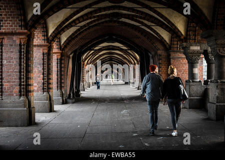 Oberbaumbrücke, Berlin, Deutschland Stockfoto