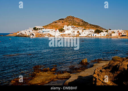 Griechenland, Kykladen, Mykonos, Halbinsel Divounia, Stockfoto