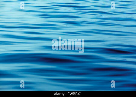 Sanfte blaue Welle Textur Stockfoto