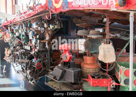 Harold Wright sah Arzt Wagen im national Museum of Australia in Canberra, Australian Capital Territory, ACT, Australien Stockfoto