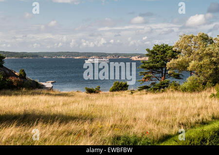 Norwegen - Sommer auf der Insel Søndre Sandøy, eines der Hvaler Inseln südlich von Oslo in der Nähe von der schwedischen Küste Stockfoto