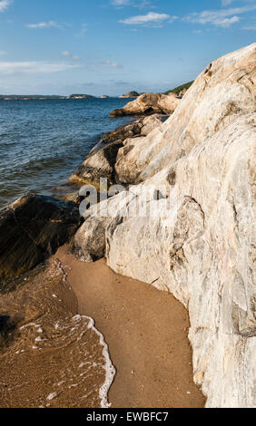 Norwegen - Sommer auf der Insel Søndre Sandøy, eines der Hvaler Inseln südlich von Oslo in der Nähe von der schwedischen Küste Stockfoto