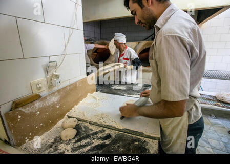 Bäcker, Isfahan, Iran Stockfoto