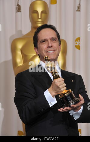 LOS ANGELES, CA - 27. Februar 2011: Lee Unkrich an der 83. Academy Awards im Kodak Theater, Hollywood. Stockfoto