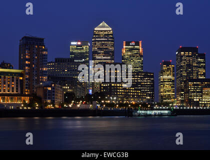 Canary Wharf, London, UK. Stockfoto