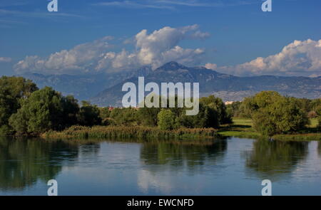 Albanische Alpen, Shkoder, Albanien Stockfoto