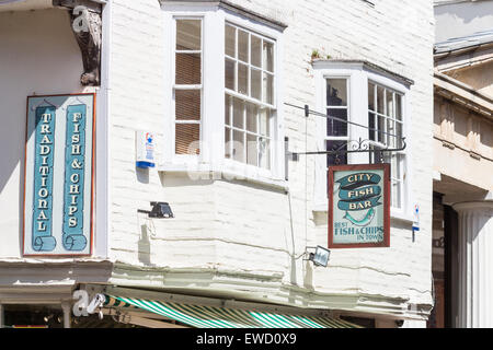 St. Margaret's Street, Canterbury, Kent, England Stockfoto