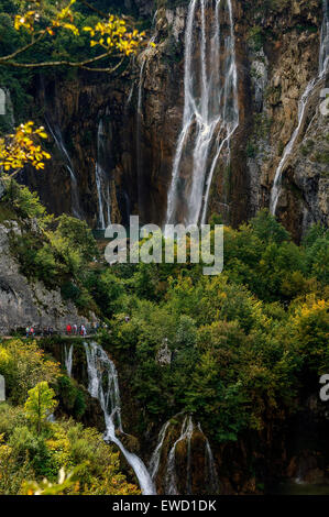 Nationalpark Plitvicer Seen, Kroatien Stockfoto
