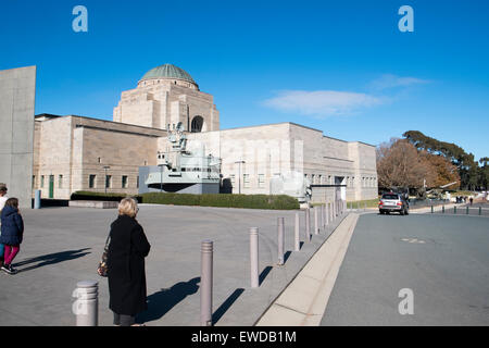 Australian War Memorial, Australiens nationale Gedenkstätte an die Mitglieder seiner Streitkräfte, die starben oder wurden in Kriegen, Canberra Stockfoto