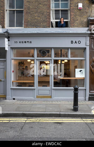 Bao taiwanesisches Restaurant Lexington Street Soho in London Stockfoto