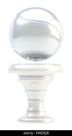 Preis Tennis Sport Trophy cup Stockfoto