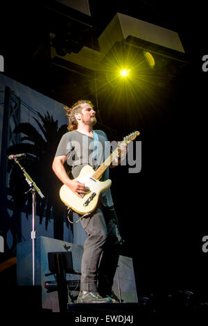 Toronto, Ontario, Kanada. 23. Juni 2015. US-amerikanischer Singer-Songwriter MATT NATHANSON bei Molson Canadian Amphitheater in Toronto durchgeführt. © Igor Vidyashev/ZUMA Draht/Alamy Live-Nachrichten Stockfoto