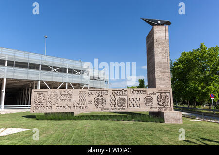 Costa Brava Flughafen von Girona, Katalonien, Spanien Stockfoto