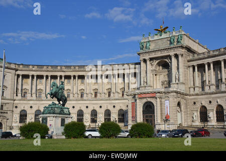 Hofburg Palast in Wien, Österreich Stockfoto