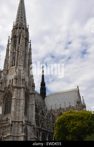 Votivkirche in Wien, Österreich Stockfoto