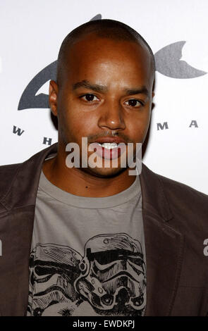 Donald Faison nutzen abends Whaleman Foundation statt im Beso in Hollywood am 10. August 2008. Stockfoto