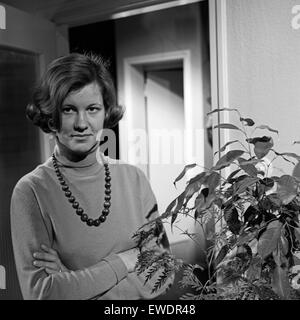 Wie in Schlechten Romanen, Fernsehfilm, Deutschland 1964, Regie: Claus Peter Witt, Dreharbeiten Stockfoto