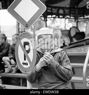 Corinne Und der Seebär, Fernsehfilm, Deutschland 1966, Regie: Thomas Engel, Monia: Volker Lechtenbrink Stockfoto