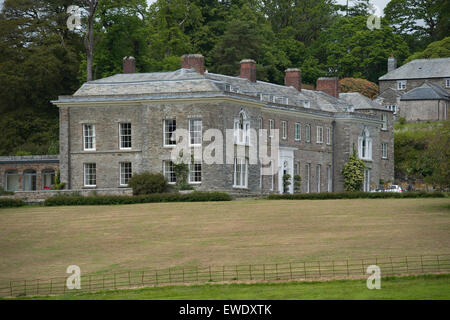 Boconnoc Haus, Cornwall, Großbritannien Stockfoto