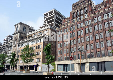 Yuanmingyuan Road Shanghai (Huangpu in der Nähe des Bund) China chinesische Stockfoto