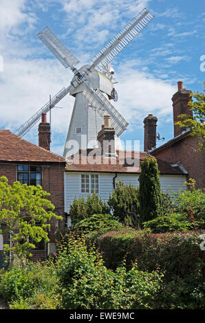 Union Mühle Windmühle Cranbrook Kent England Stockfoto