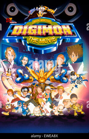 Digimon der Film Stockfoto