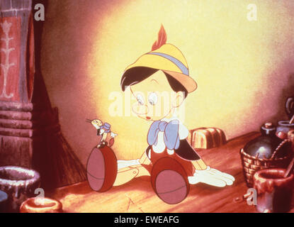 Pinocchio, 1940 Stockfoto